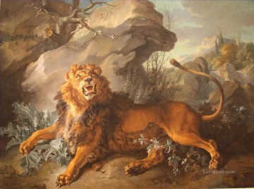 動物 Painting - ライオンスパイダー